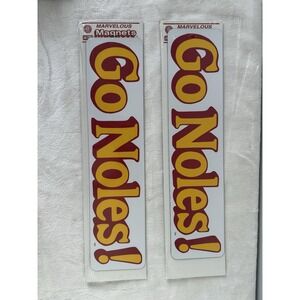 Vintage Marvelous Magnets Florida State Seminoles College-NCAA Licensed sealed